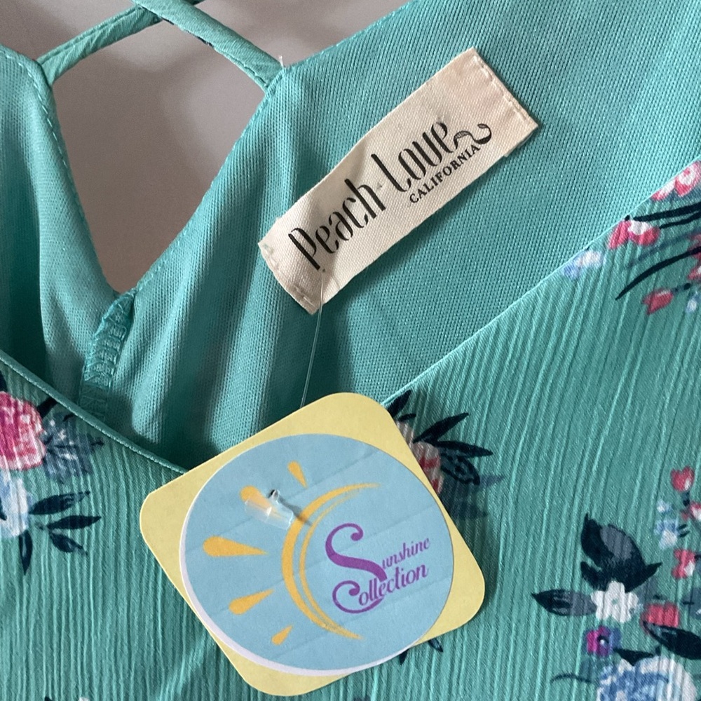 NWT- spaghetti strap sun dress - Picture 2 of 4
